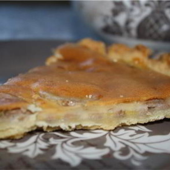 Рецепт пирога с бананами и сыром