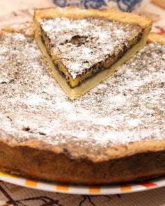 Пирог с консервированными абрикосами в духовке