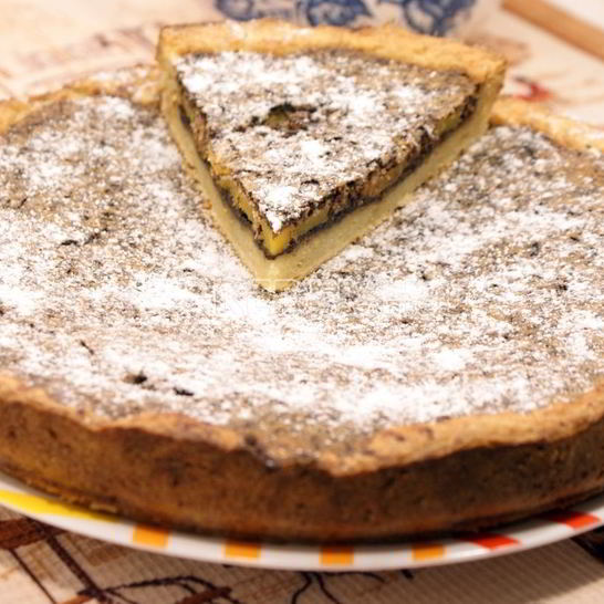 Рецепт пирога с консервированными абрикосами в духовке