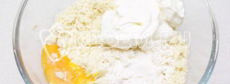 пирог с консервированными абрикосами в духовке. Шаг 3