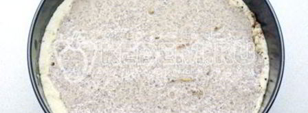 пирог с консервированными абрикосами в духовке. Шаг 12