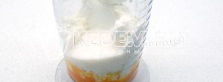 пирог с консервированными абрикосами в духовке. Шаг 8