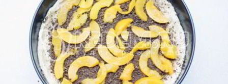 пирог с консервированными абрикосами в духовке. Шаг 11