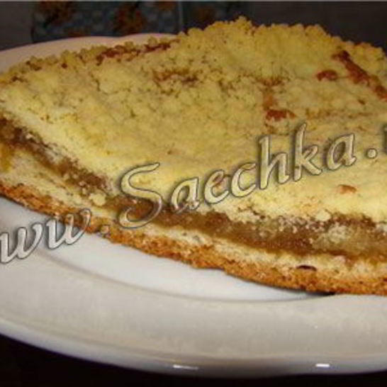 Рецепт пирога с крошкой