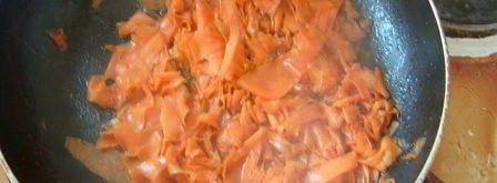 пирог с морковью и мясом. Шаг 8