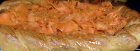 пирог с морковью и мясом. Шаг 9