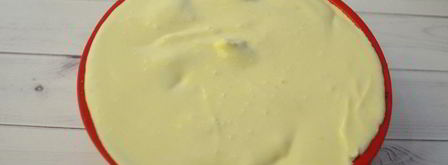 пирог с персиками. Шаг 5