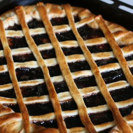 Рецепт пирога с повидлом из дрожжевого теста