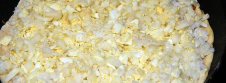 пирог с рисом и яйцом. Шаг 8