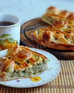 Пирог с треской