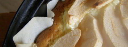 пирог с творогом, яблоком и нежным суфле. Шаг 4