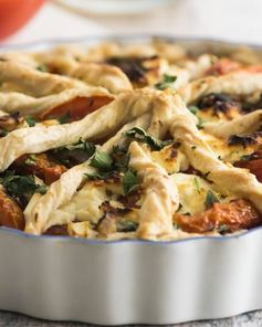 Пирог в средиземноморском стиле