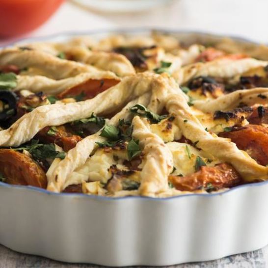 Рецепт пирога в средиземноморском стиле