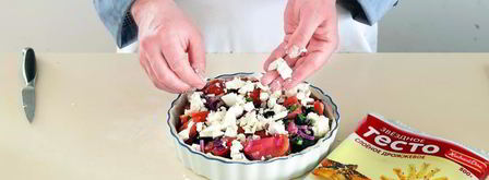 пирог в средиземноморском стиле. Шаг 4