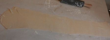 пирог закусочный спираль. Шаг 2