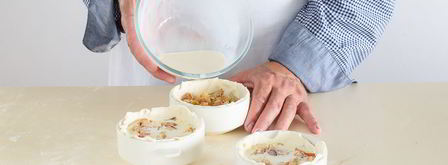 порционный киш с курицей. Шаг 3