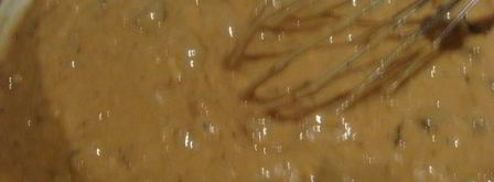 постный кофейный пирог с черносливом. Шаг 4