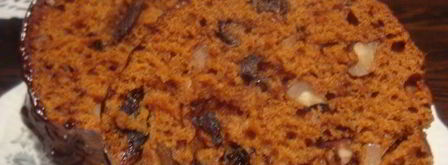 постный кофейный пирог с черносливом. Шаг 7