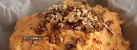 праздничный морковный пирог с ананасами и крем-чизом. Шаг 5