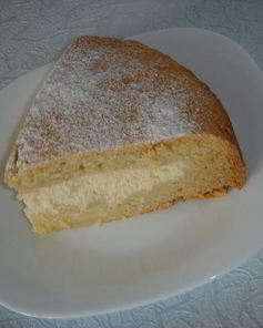 Простой творожный пирог