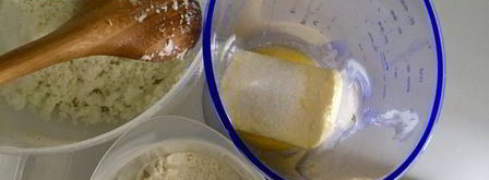 пряный медовый пирог с персиками. Шаг 3