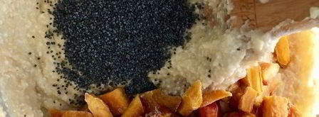 пряный медовый пирог с персиками. Шаг 10