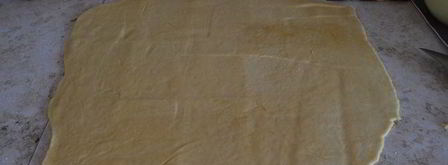 сдобный пирог с вишнями и маком. Шаг 15