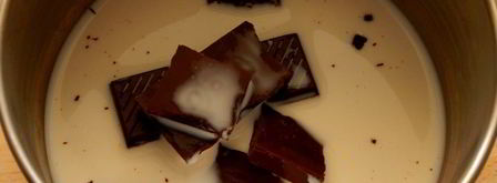 шоколадный пирог с черешней. Шаг 4