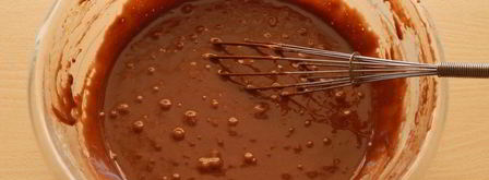 шоколадный пирог с черешней. Шаг 5