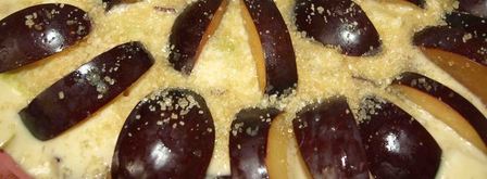 сливовый пирог с яблоками. Шаг 5