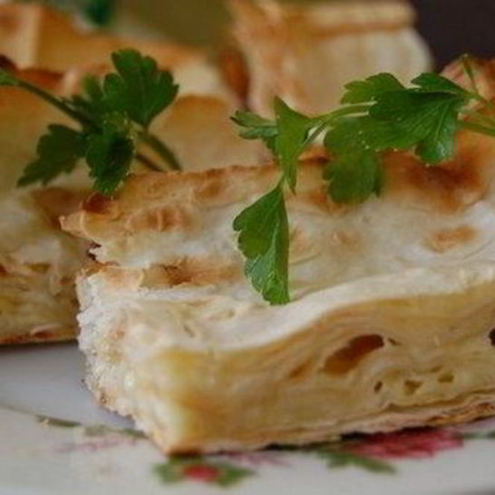 Рецепт сырного пирога с творогома иза лавашей