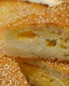 Сырный пирог с творогом