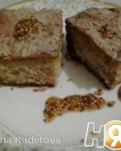 Закусочный пирог с рыбой