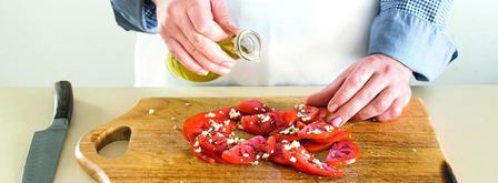 быстрые пирожки с цыпленком и помидорами. Шаг 2