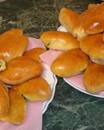 Дрожжевые пирожки на кефире