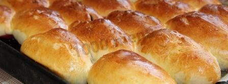 дрожжевые пирожки с ягодами в духовке. Шаг 27