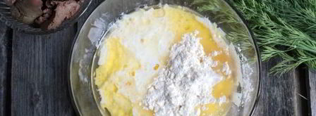 духовые пирожки с печенкой. Шаг 7