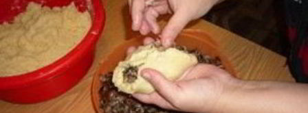 картофельные пирожки с грибами. Шаг 7