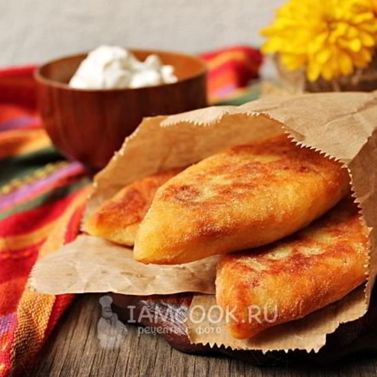 Рецепт картофельных пирожков с мясом