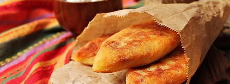 картофельные пирожки с мясом. Шаг 12