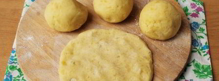 картофельные пирожки с мясом. Шаг 7