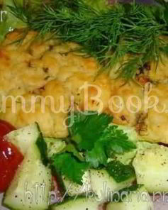 Картофельные пирожки со скумбрией