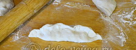 кутабы с сыром и зеленью. Шаг 13