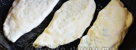 кутабы с сыром и зеленью. Шаг 15