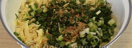 кутабы с сыром и зеленью. Шаг 7