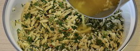 кутабы с сыром и зеленью. Шаг 8