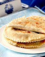 Кутабы с творогом и зеленью