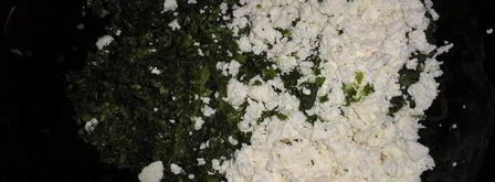 кутабы с зеленью и сыром. Шаг 2