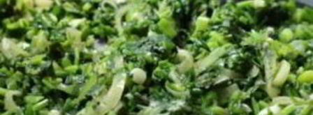 кутабы с зеленью по-азербайджански. Шаг 2