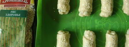 молдавские пирожки с рисом вэрзэре. Шаг 4